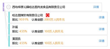 西乌珠穆沁旗哈达图肉类食品有限责任公司